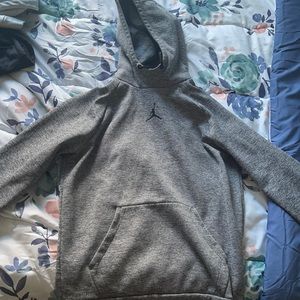 Medium Gray Jordan Hoodie.